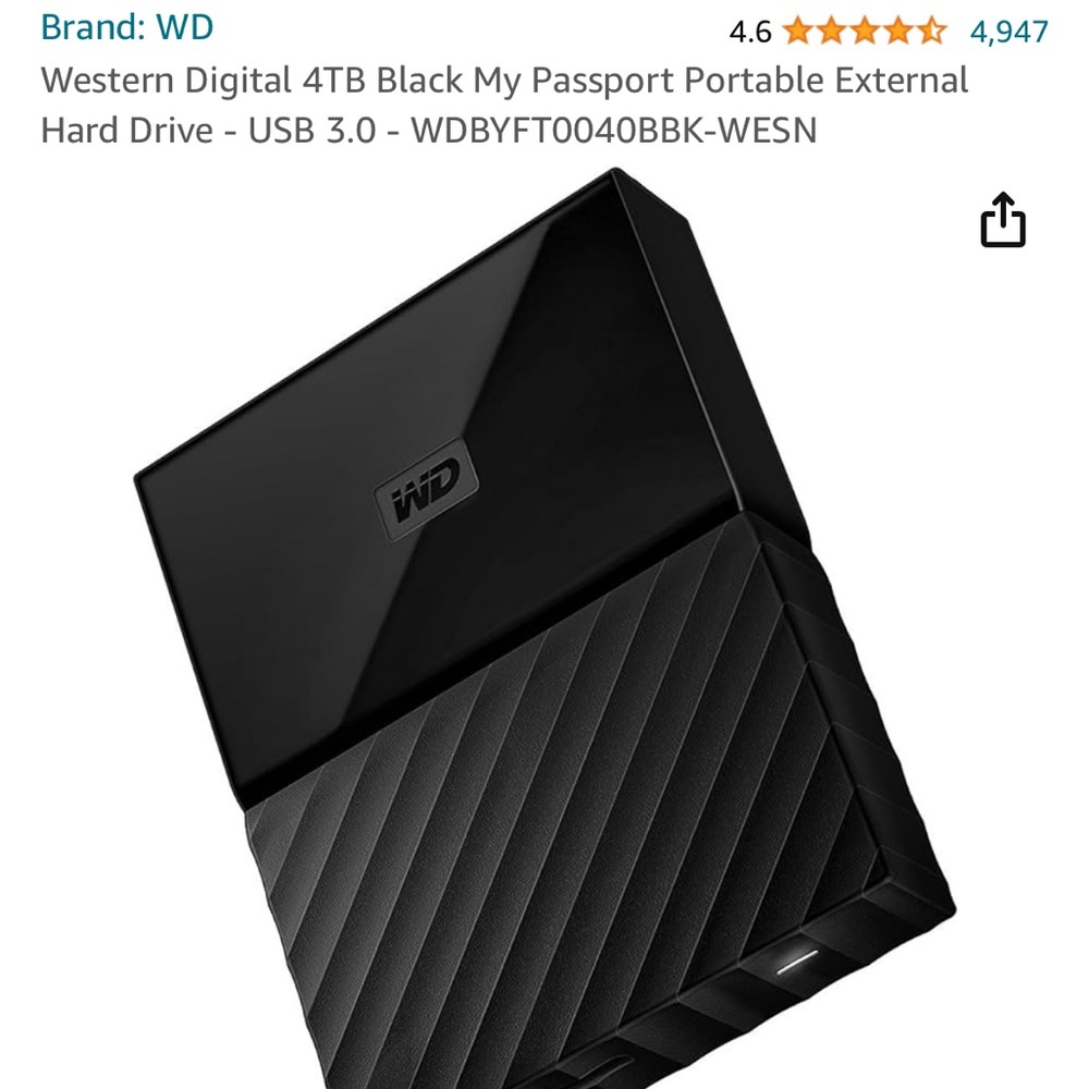Western Digital 4TB